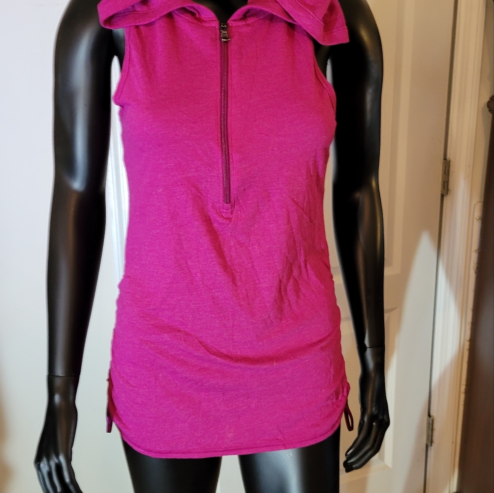 BRAND NEW ARMOUR WOMEN"S CC TRI-BLEND SLEEVELESS HOODY - Picture 15 of 16
